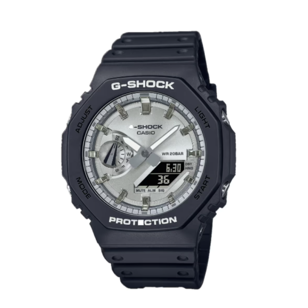 G-Shock GA-2100SB-1ADR – Nam – Quartz (Pin) – Mặt Số 48.5mm x 45.4mm, Kính Cứng, Chống Nước 20ATM