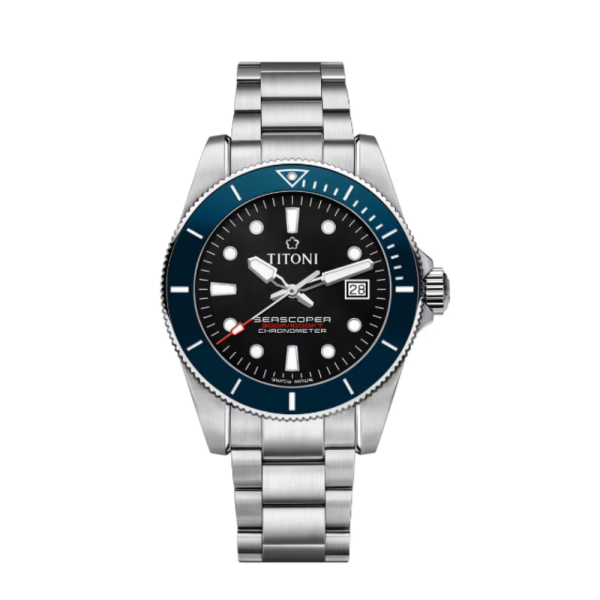 Titoni Seascoper 300 – 83300 S-BE-706 – Automatic – Diver 300m/1000ft – Sellita SW200-1 Chứng Nhận COSC